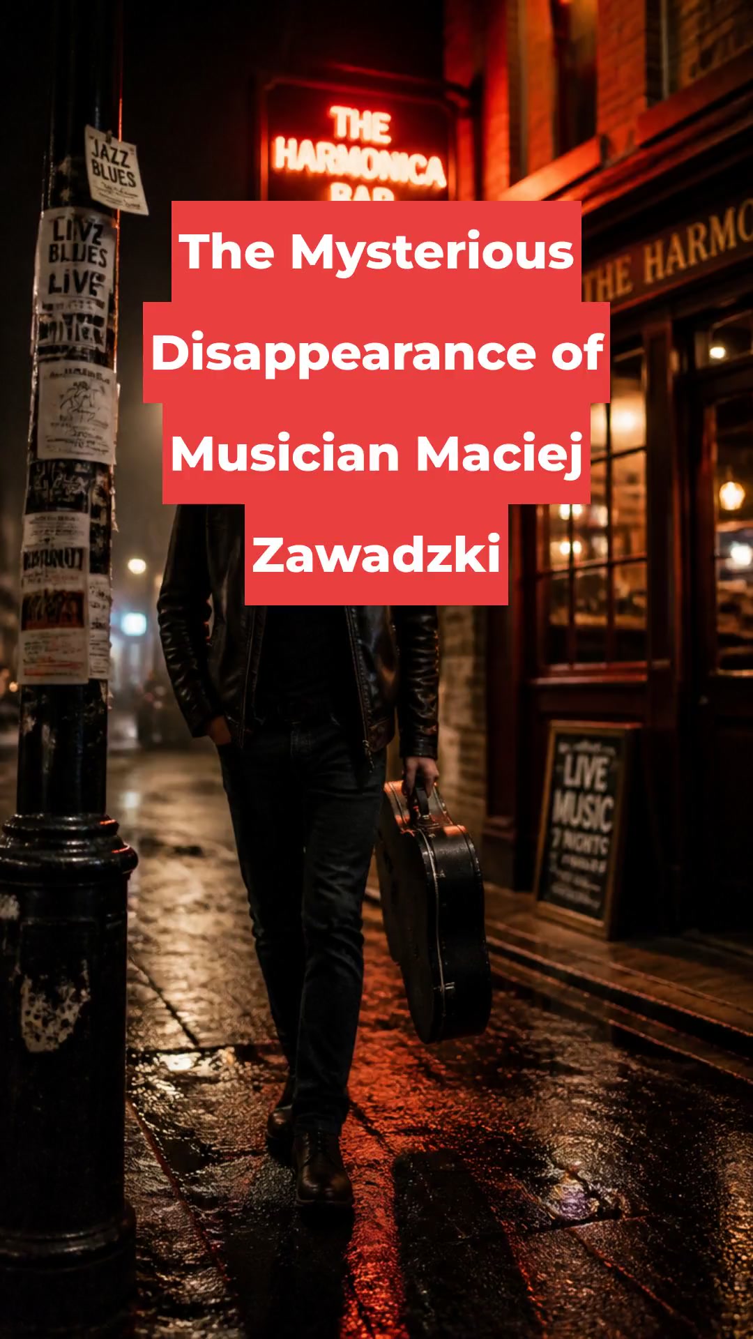 The Mysterious Disappearance of Musician Maciej Zawadzki