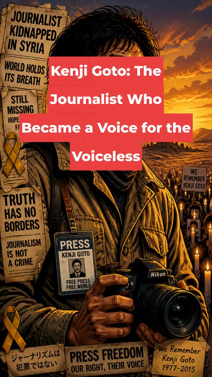 Kenji Goto: The Journalist Who Became a Voice for the Voiceless