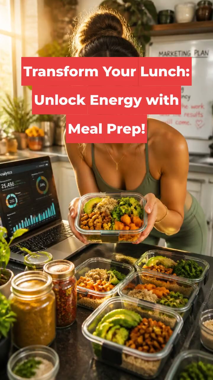 Transform Your Lunch: Unlock Energy with Meal Prep!