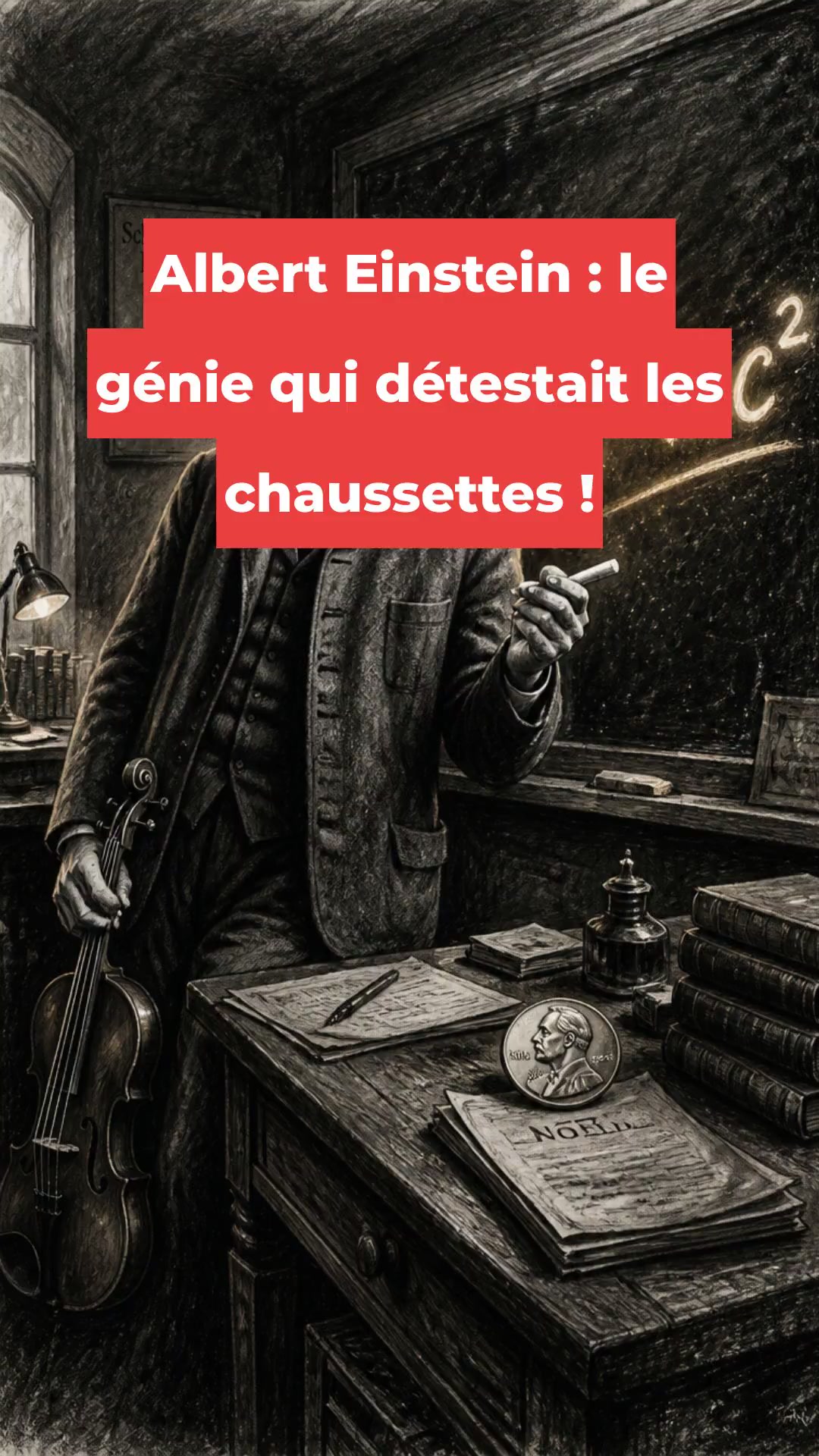 Albert Einstein : le génie qui détestait les chaussettes !