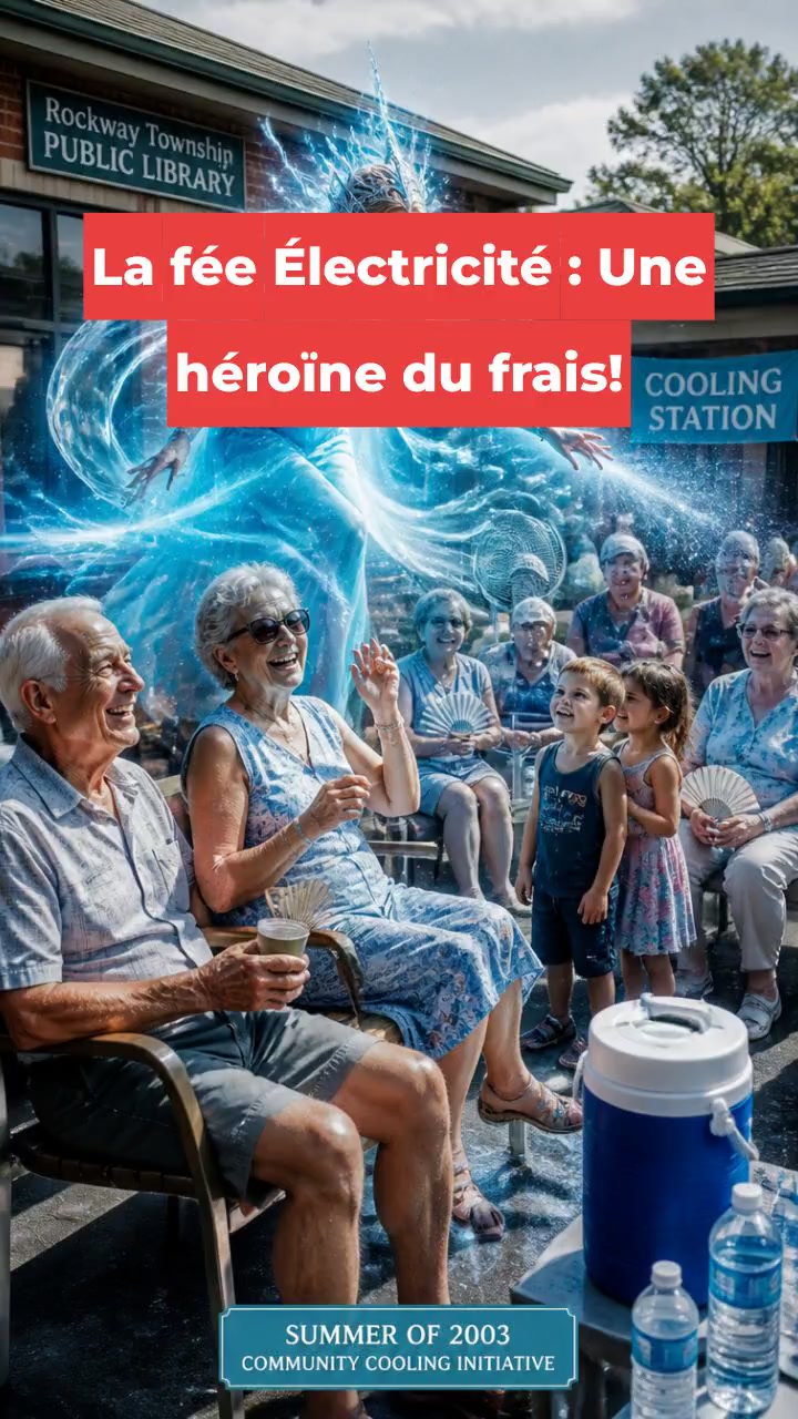 La fée Électricité : Une héroïne du frais!
