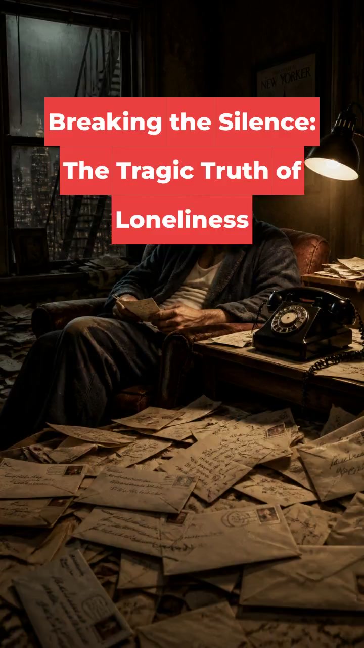 Breaking the Silence: The Tragic Truth of Loneliness