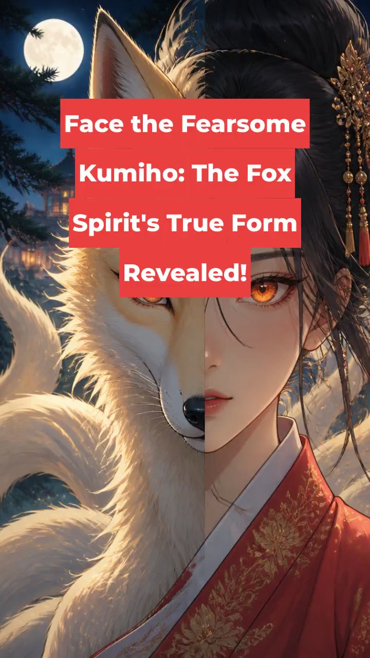 Face the Fearsome Kumiho: The Fox Spirit's True Form Revealed!