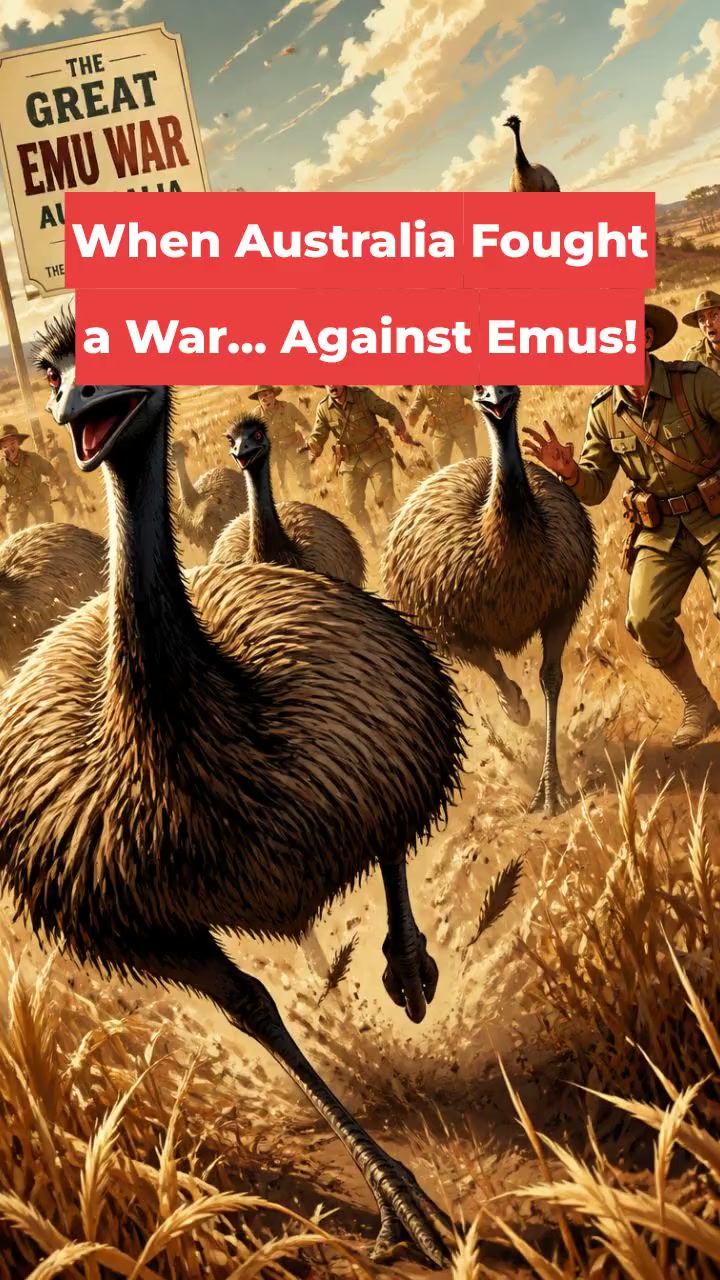 When Australia Fought a War… Against Emus!