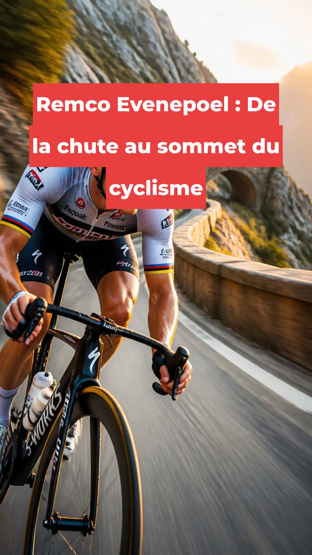 Remco Evenepoel : De la chute au sommet du cyclisme
