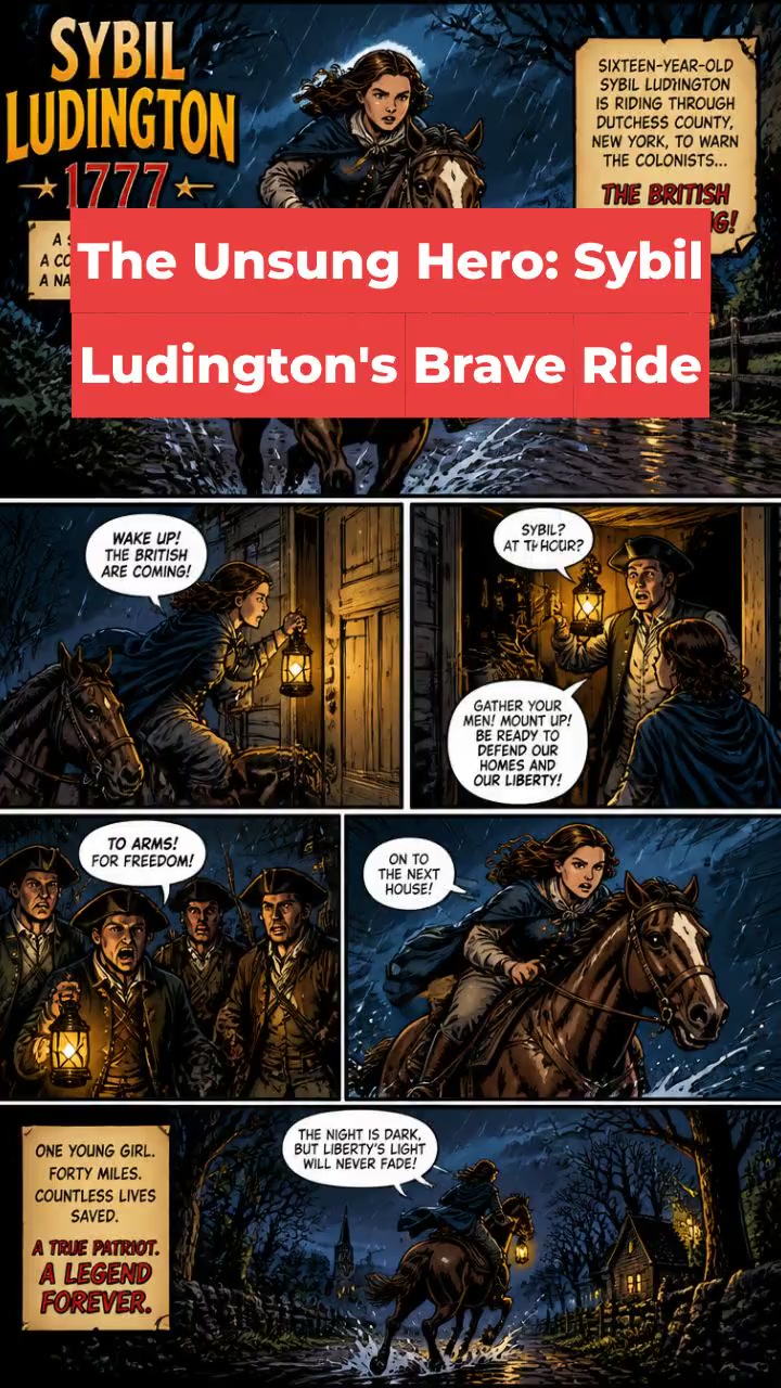 The Unsung Hero: Sybil Ludington's Brave Ride