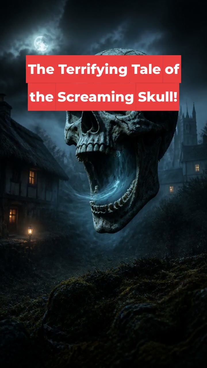 The Terrifying Tale of the Screaming Skull!