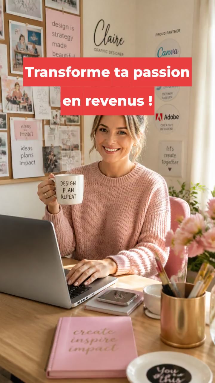 Transforme ta passion en revenus !