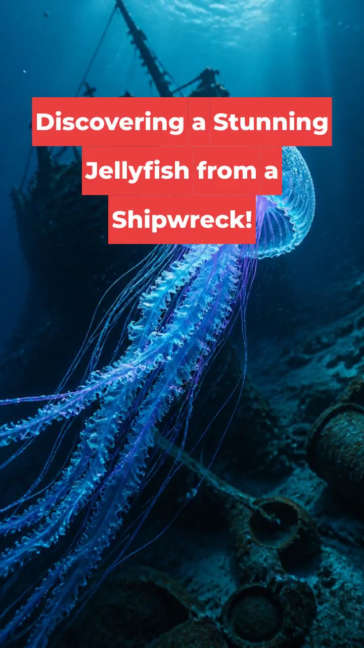 Discovering a Stunning Jellyfish from a Shipwreck!