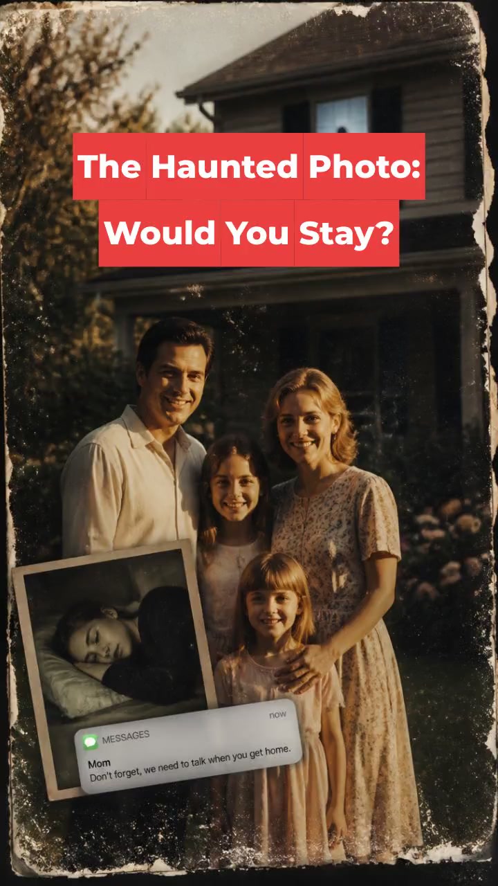 The Haunted Photo: Would You Stay?
