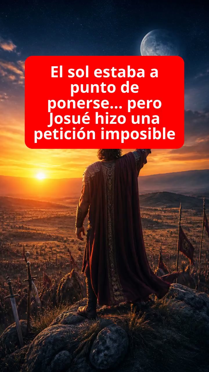 ¡La batalla que detuvo el sol y la luna!
