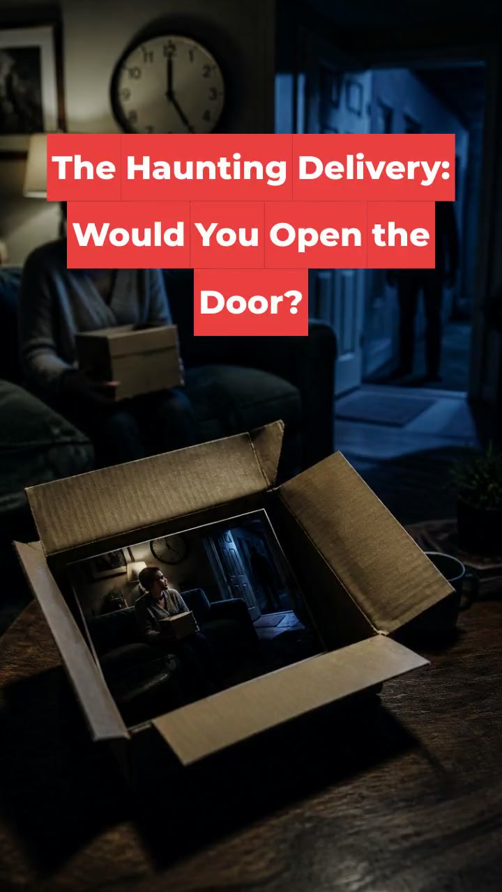 The Haunting Delivery: Would You Open the Door?