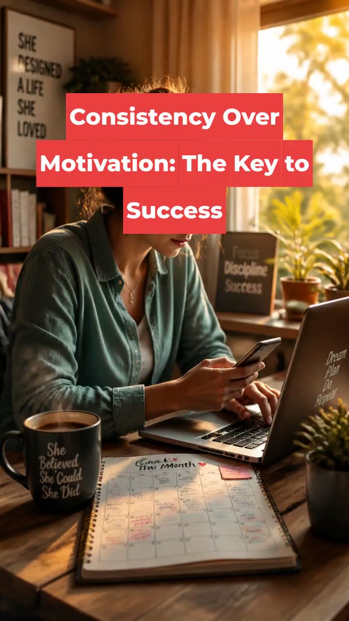 Consistency Over Motivation: The Key to Success