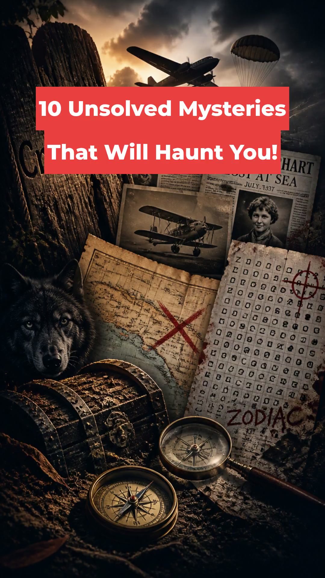10 Unsolved Mysteries That Will Haunt You!