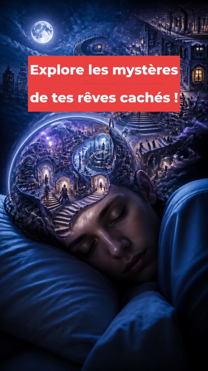Explore les mystères de tes rêves cachés !
