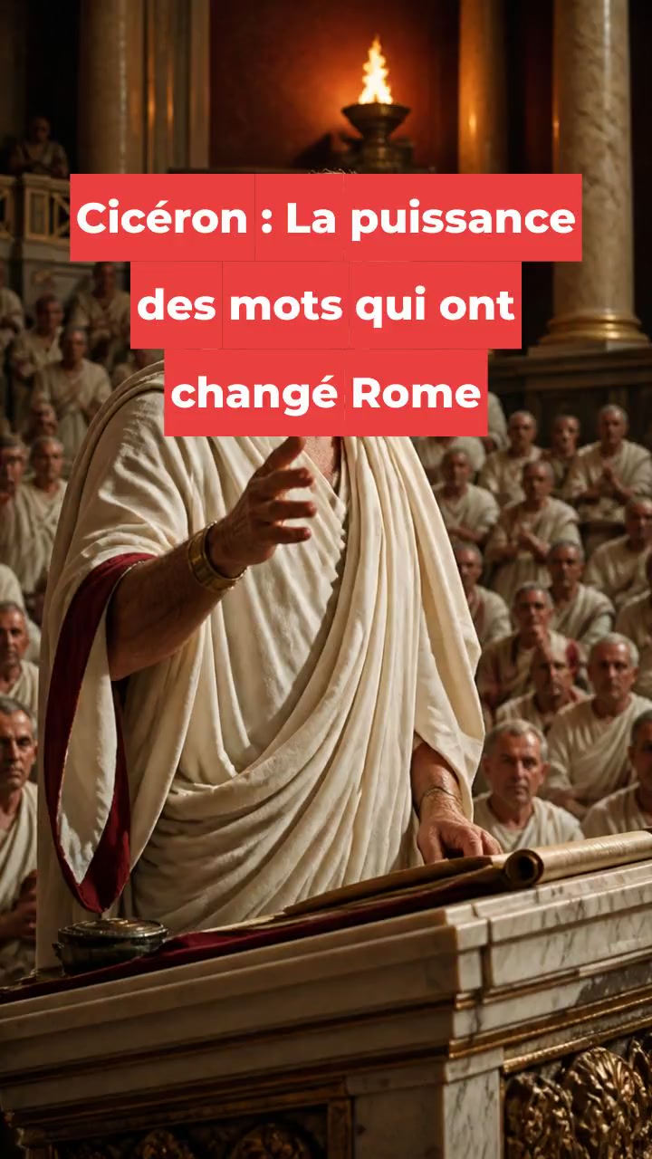 Cicéron : La puissance des mots qui ont changé Rome