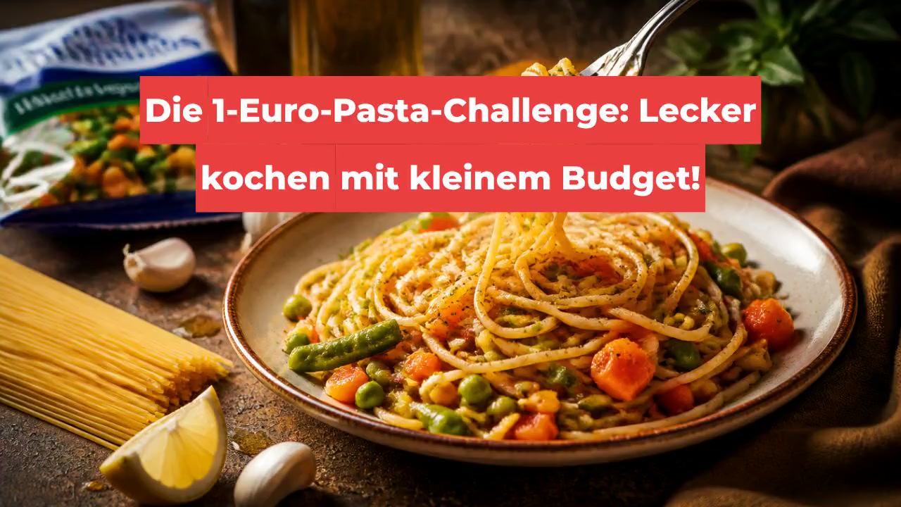 Die 1-Euro-Pasta-Challenge: Lecker kochen mit kleinem Budget!