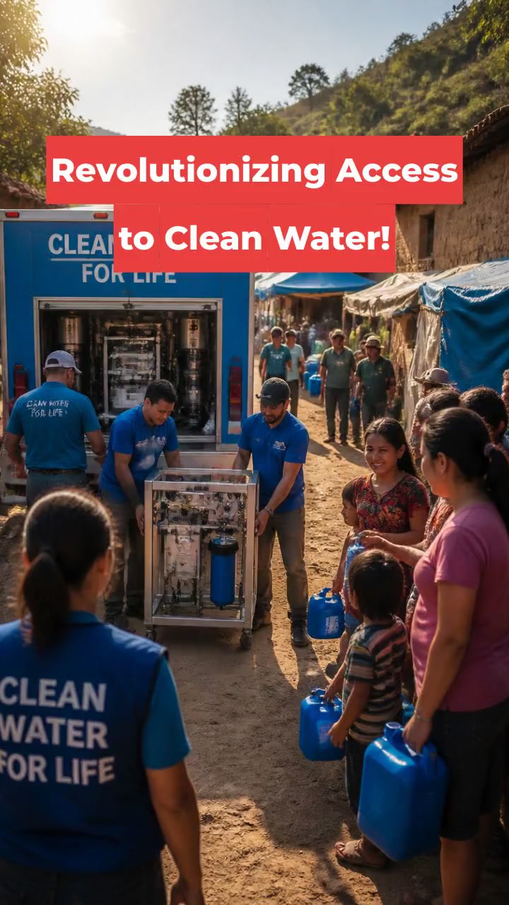 Revolutionizing Access to Clean Water!