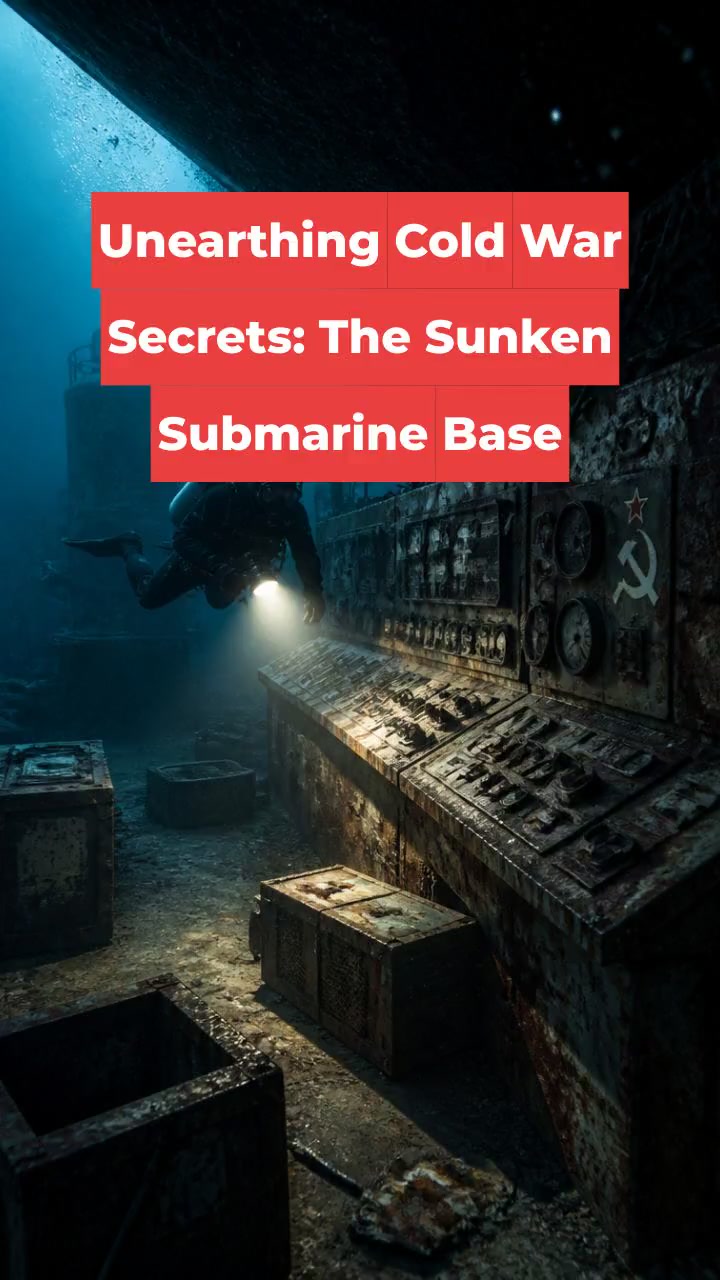 Unearthing Cold War Secrets: The Sunken Submarine Base
