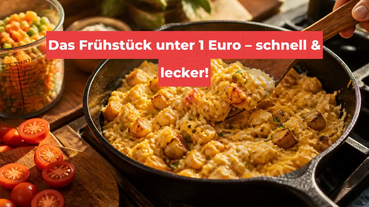Das Frühstück unter 1 Euro – schnell & lecker!