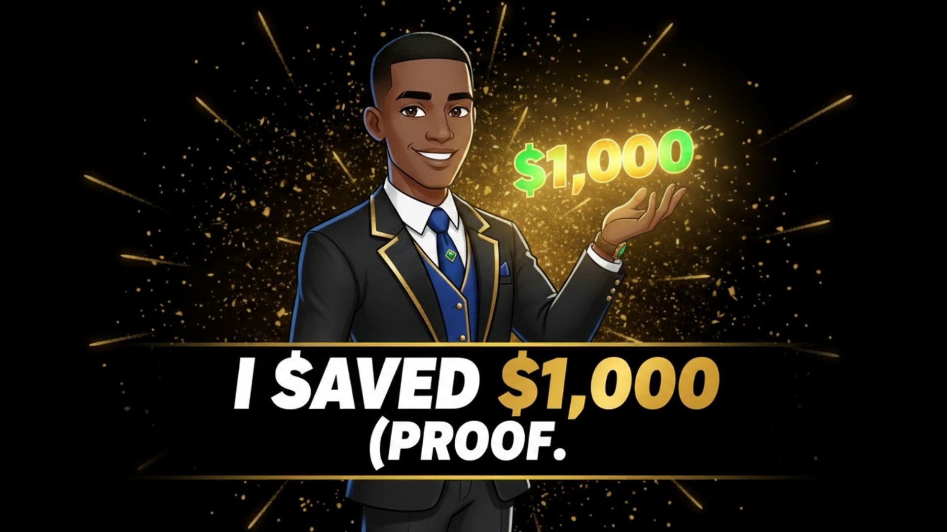 How I Saved $1,000 While Broke!