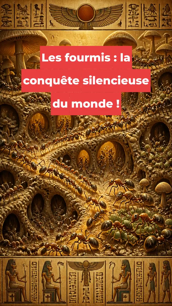 Les fourmis : la conquête silencieuse du monde !