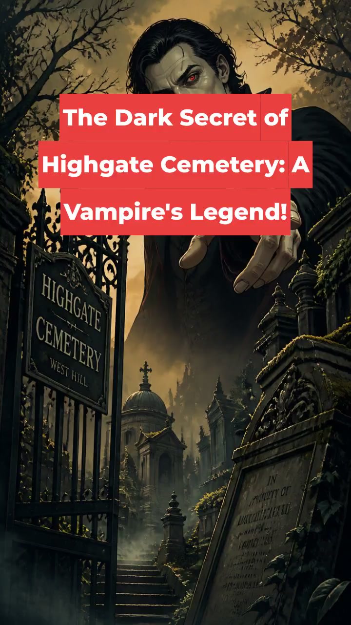 The Dark Secret of Highgate Cemetery: A Vampire's Legend!