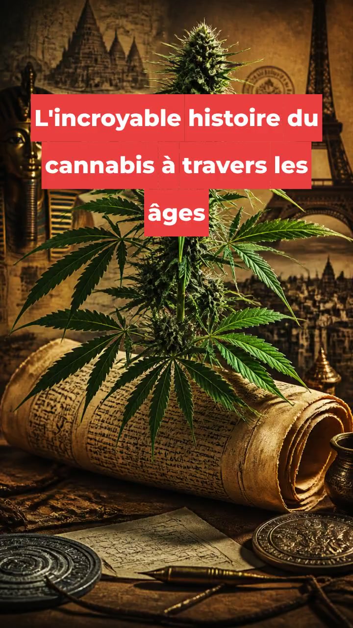 L'incroyable histoire du cannabis à travers les âges