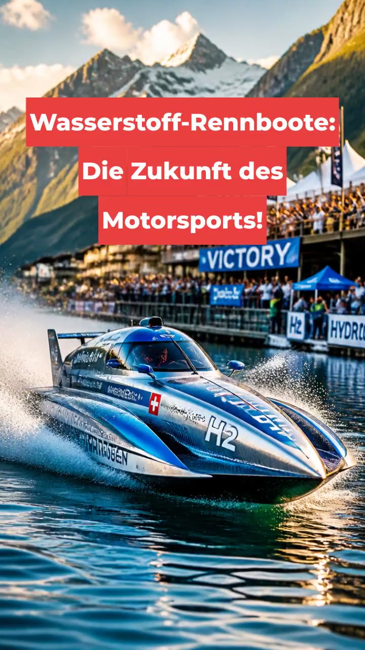 Wasserstoff-Rennboote: Die Zukunft des Motorsports!