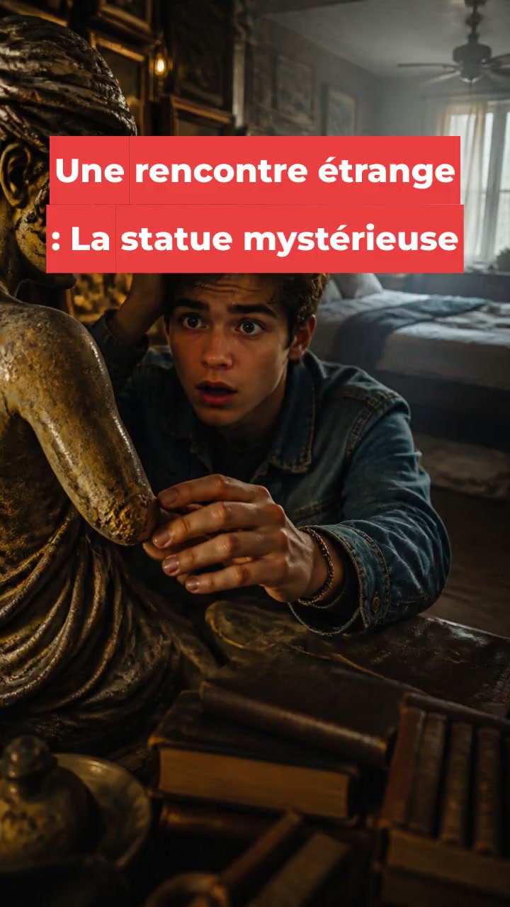 Une rencontre étrange : La statue mystérieuse