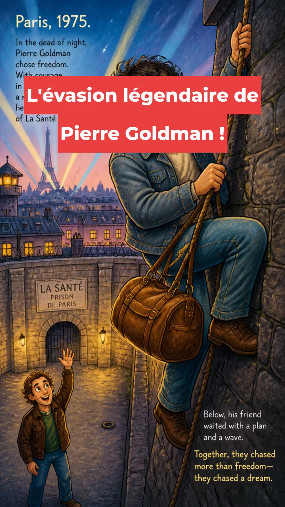 L'évasion légendaire de Pierre Goldman !