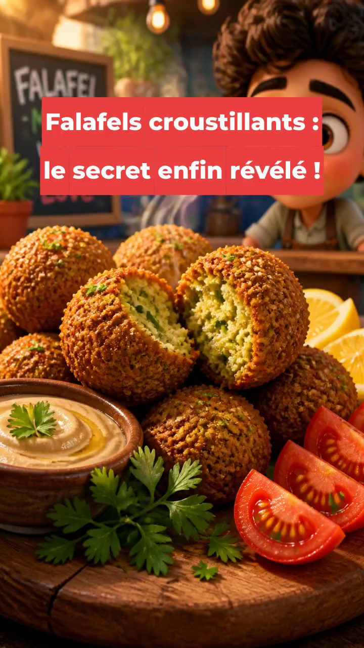 Falafels croustillants : le secret enfin révélé !