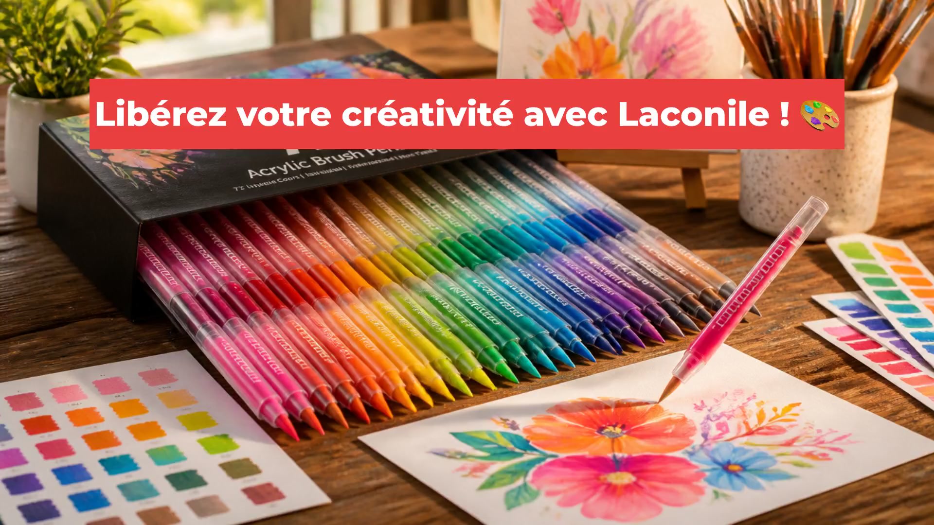 Libérez votre créativité avec Laconile ! 🎨