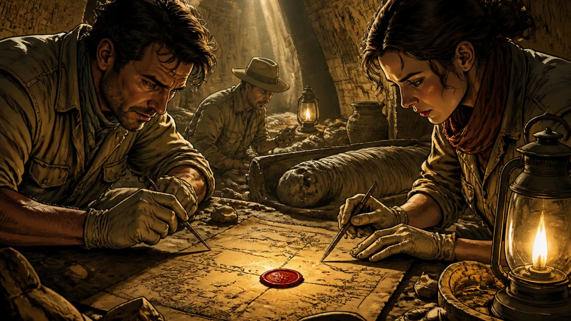 ¡Un misterio antiguo resurgido del pasado!