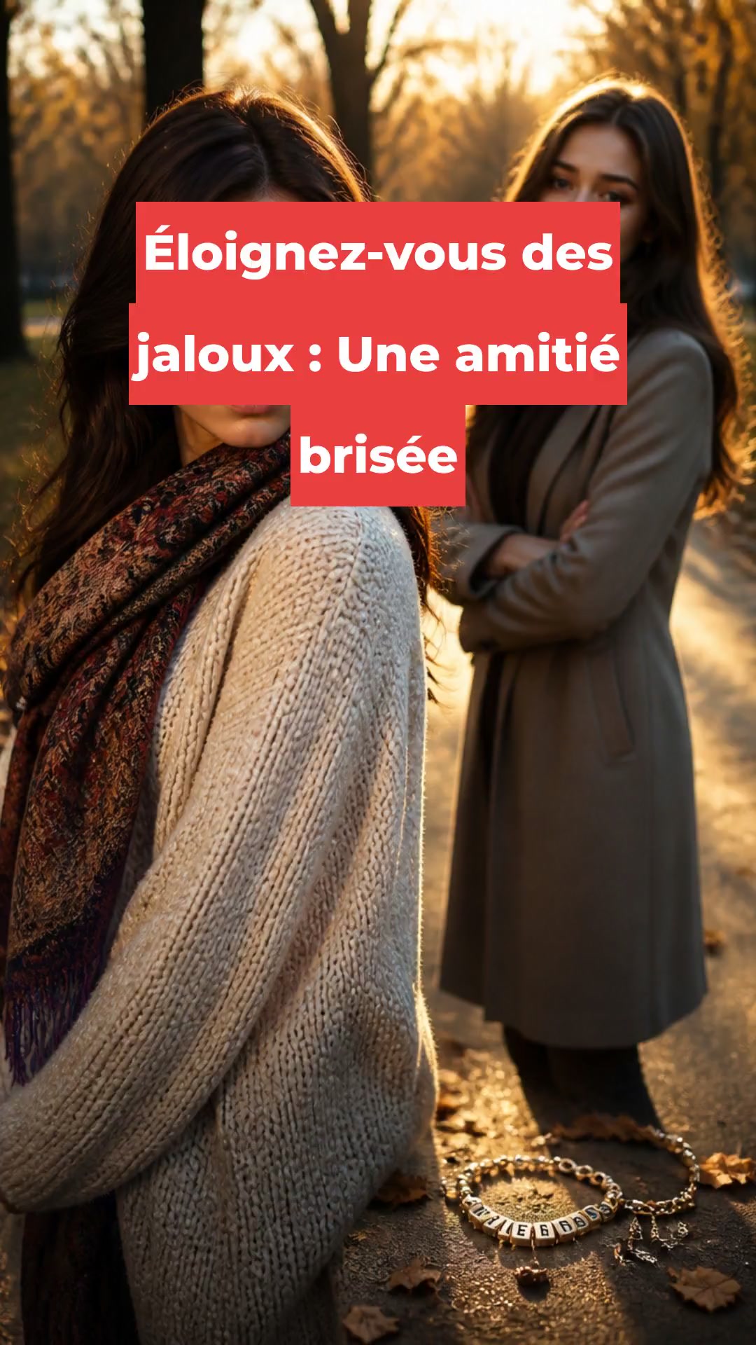 Éloignez-vous des jaloux : Une amitié brisée