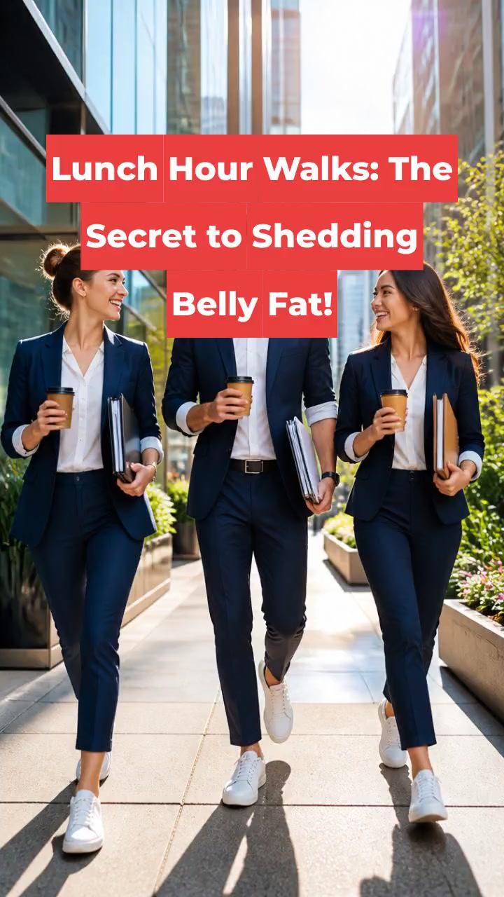 Lunch Hour Walks: The Secret to Shedding Belly Fat!