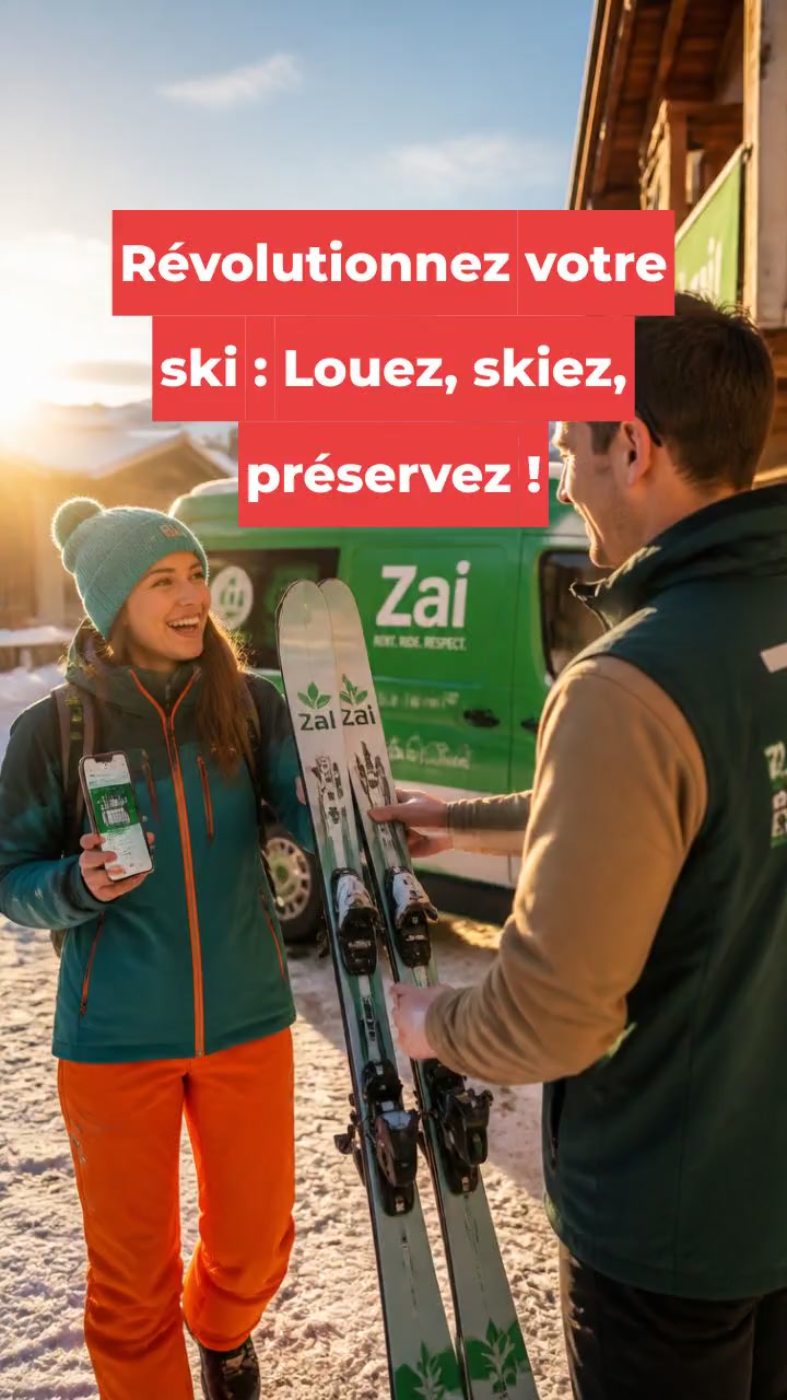 Révolutionnez votre ski : Louez, skiez, préservez !