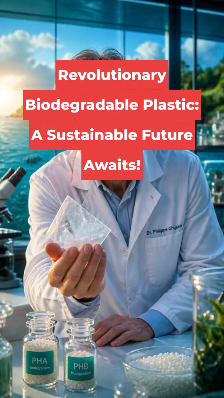 Revolutionary Biodegradable Plastic: A Sustainable Future Awaits!