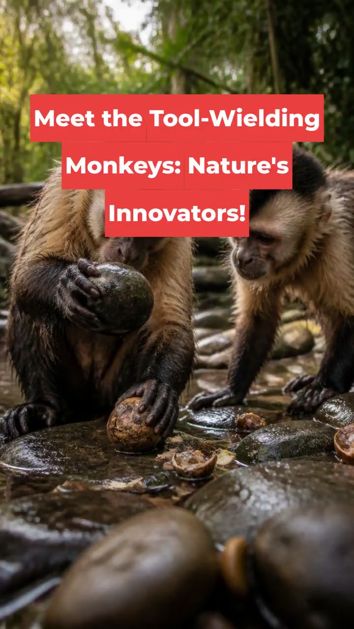 Meet the Tool-Wielding Monkeys: Nature's Innovators!