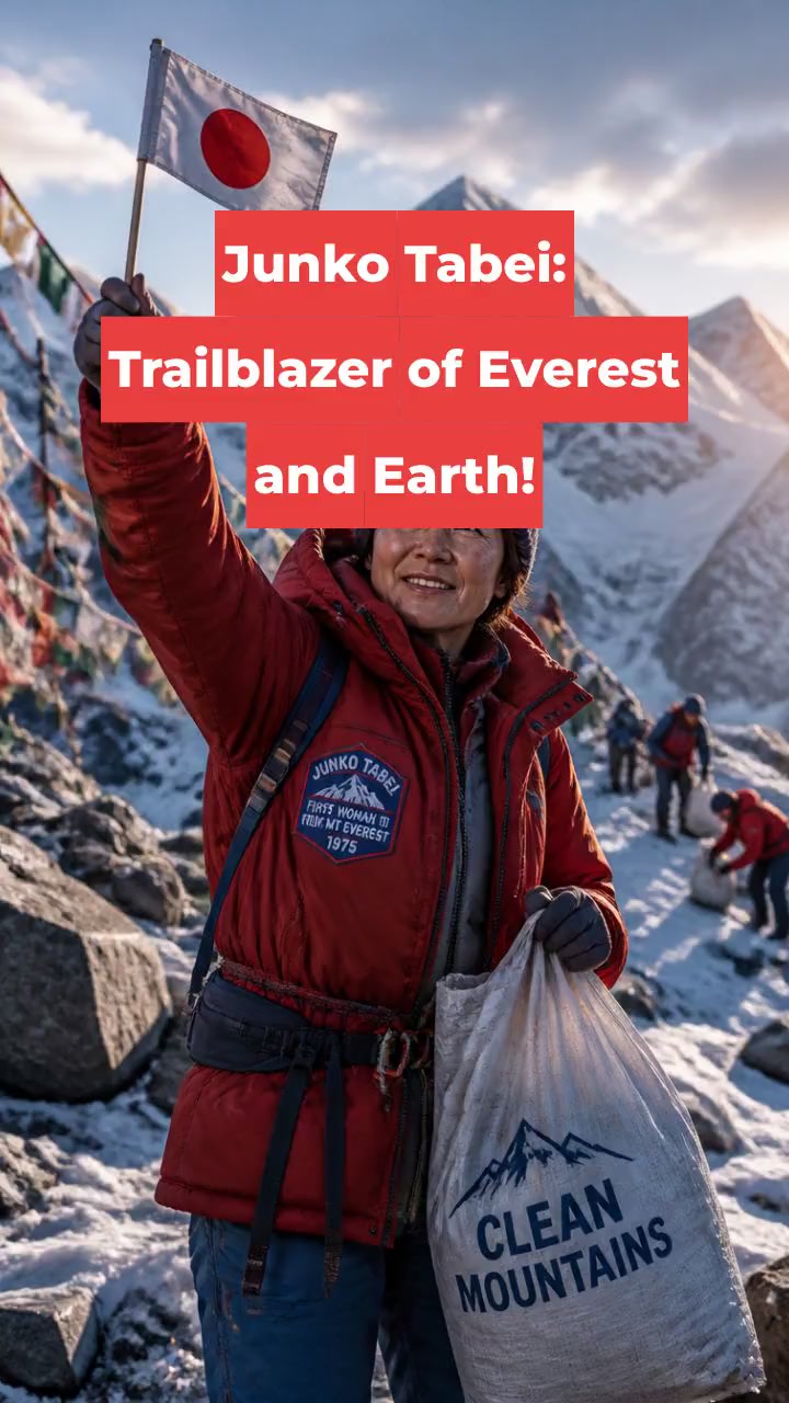Junko Tabei: Trailblazer of Everest and Earth!