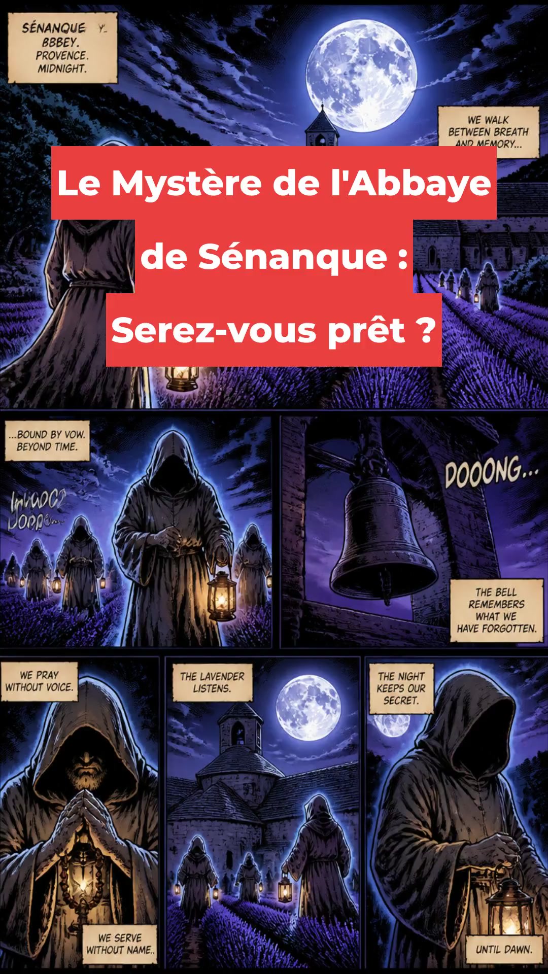 Le Mystère de l'Abbaye de Sénanque : Serez-vous prêt ?