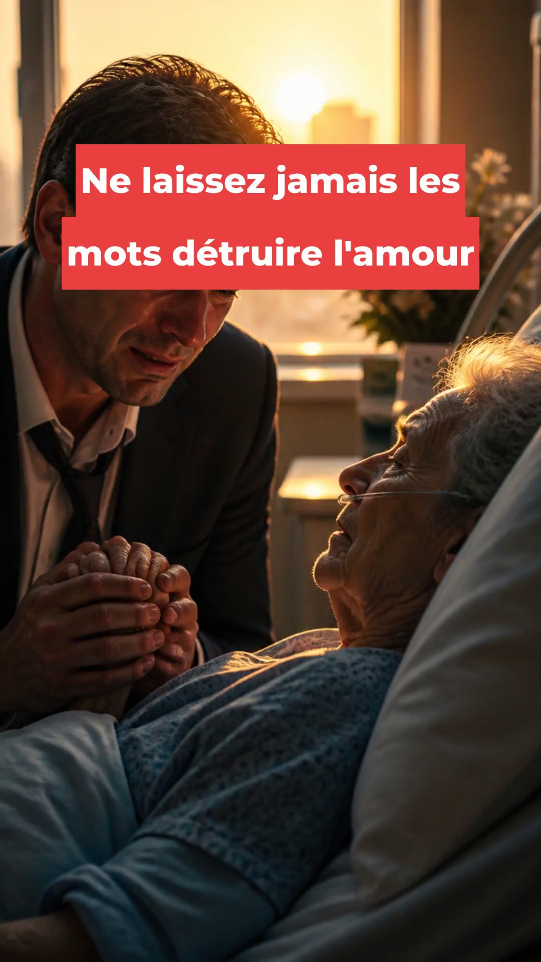 Ne laissez jamais les mots détruire l'amour