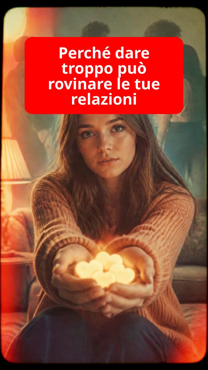 Perché dare troppo può rovinare le tue relazioni
