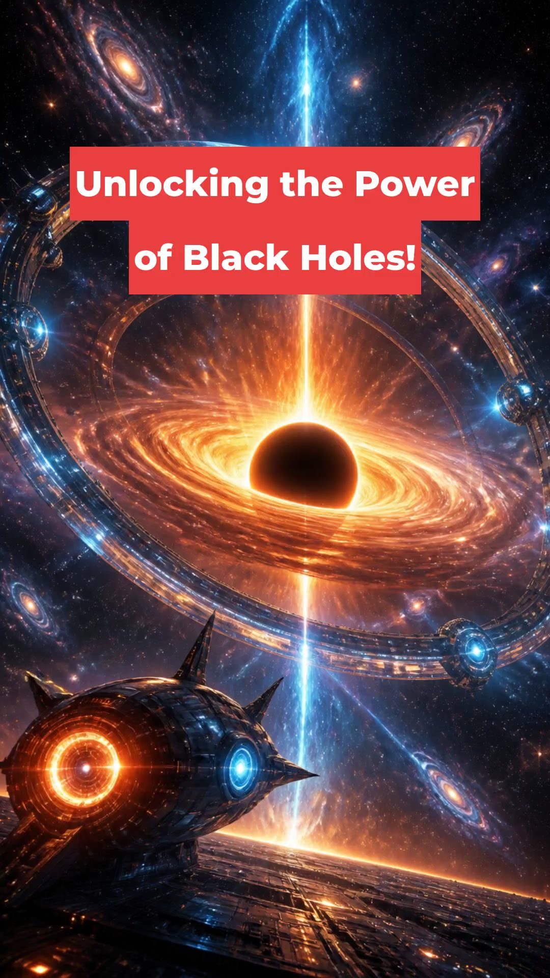 Unlocking the Power of Black Holes!
