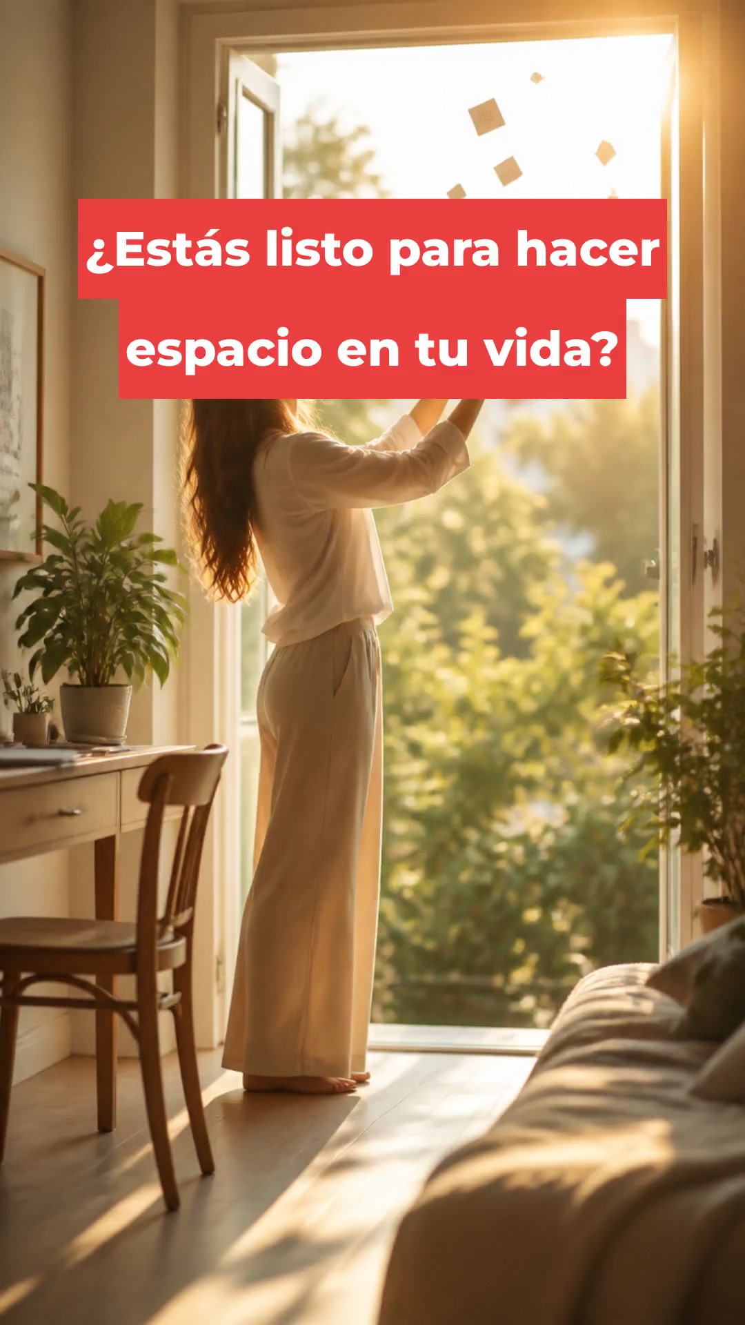 ¿Estás listo para hacer espacio en tu vida?
