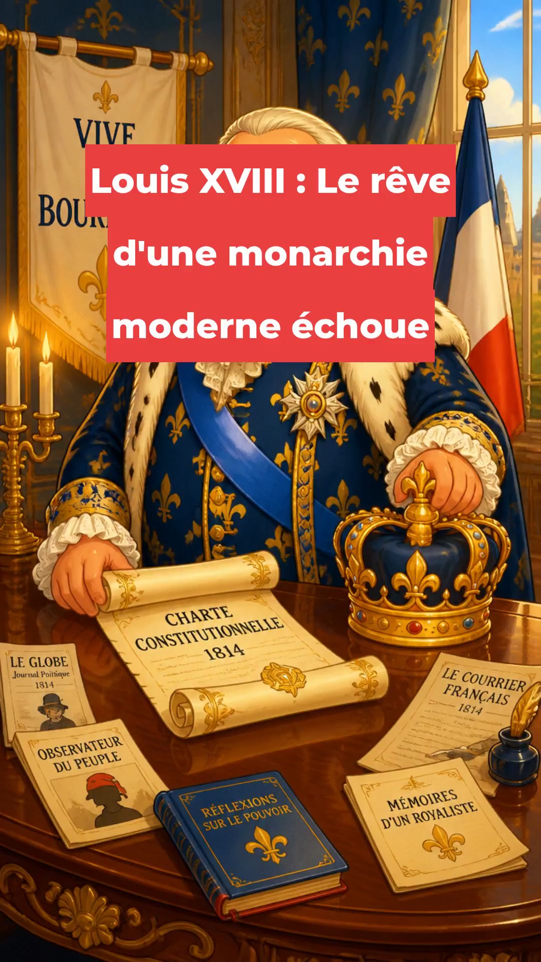 Louis XVIII : Le rêve d'une monarchie moderne échoue