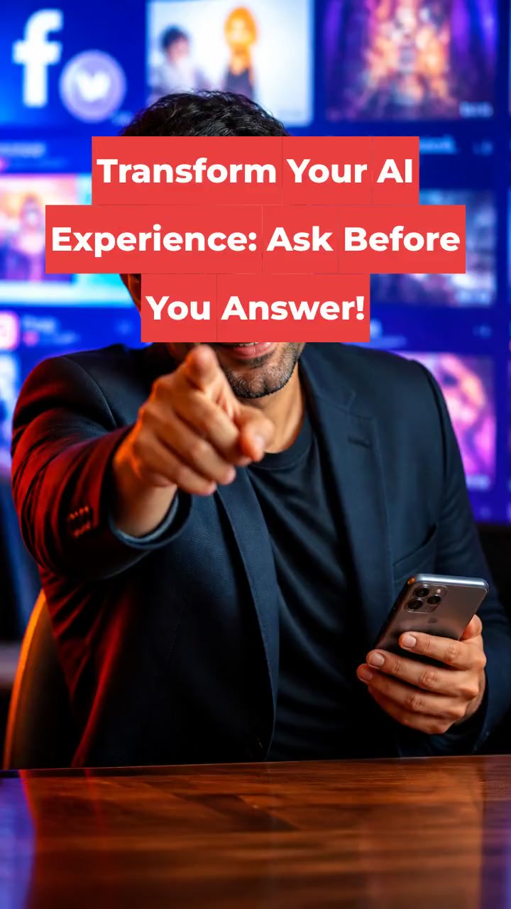 Transform Your AI Experience: Ask Before You Answer!