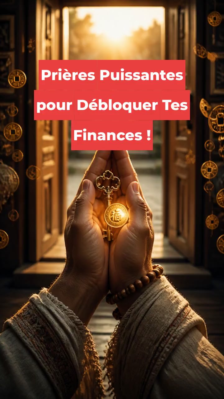 Prières Puissantes pour Débloquer Tes Finances !