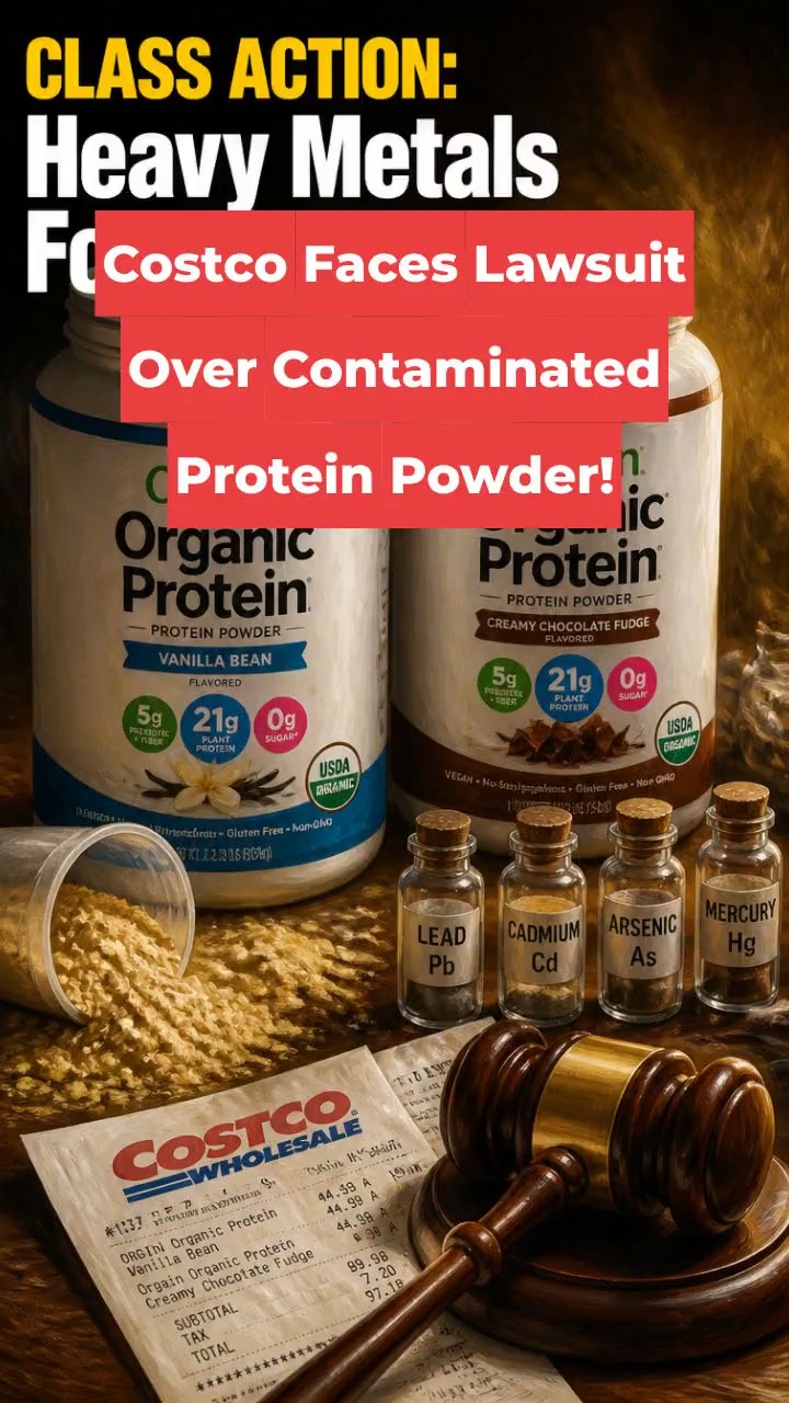 Costco Faces Lawsuit Over Contaminated Protein Powder!