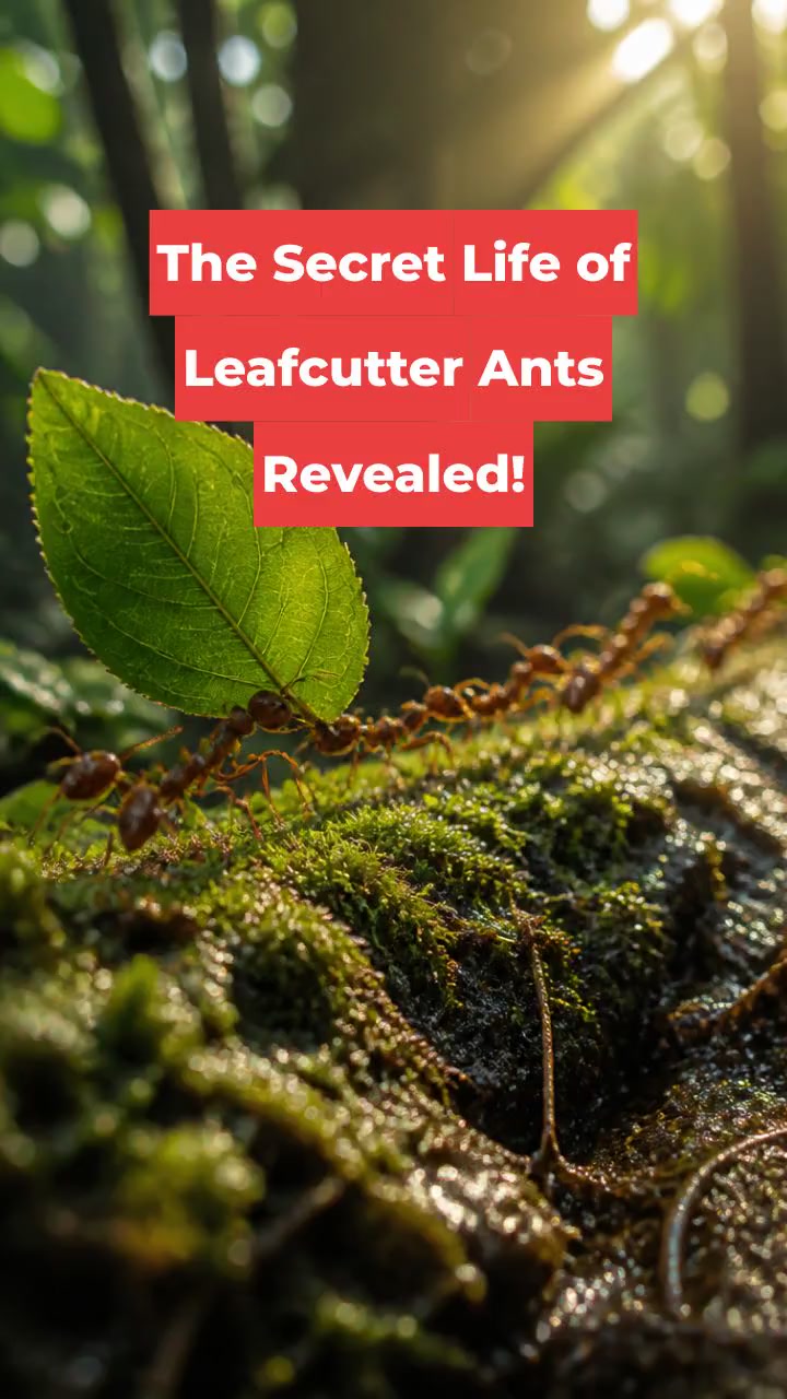 The Secret Life of Leafcutter Ants Revealed!